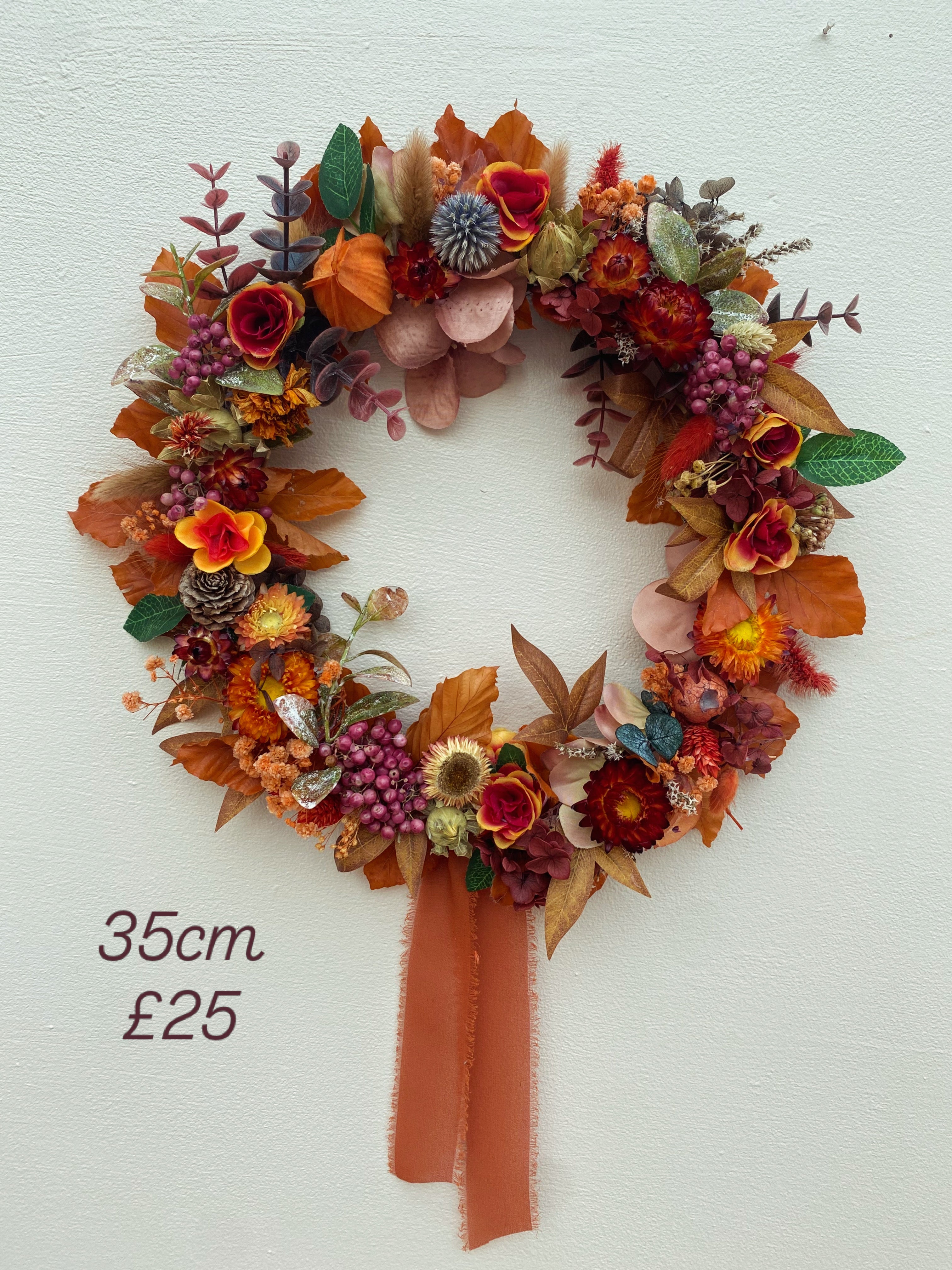 Small autumn wreath