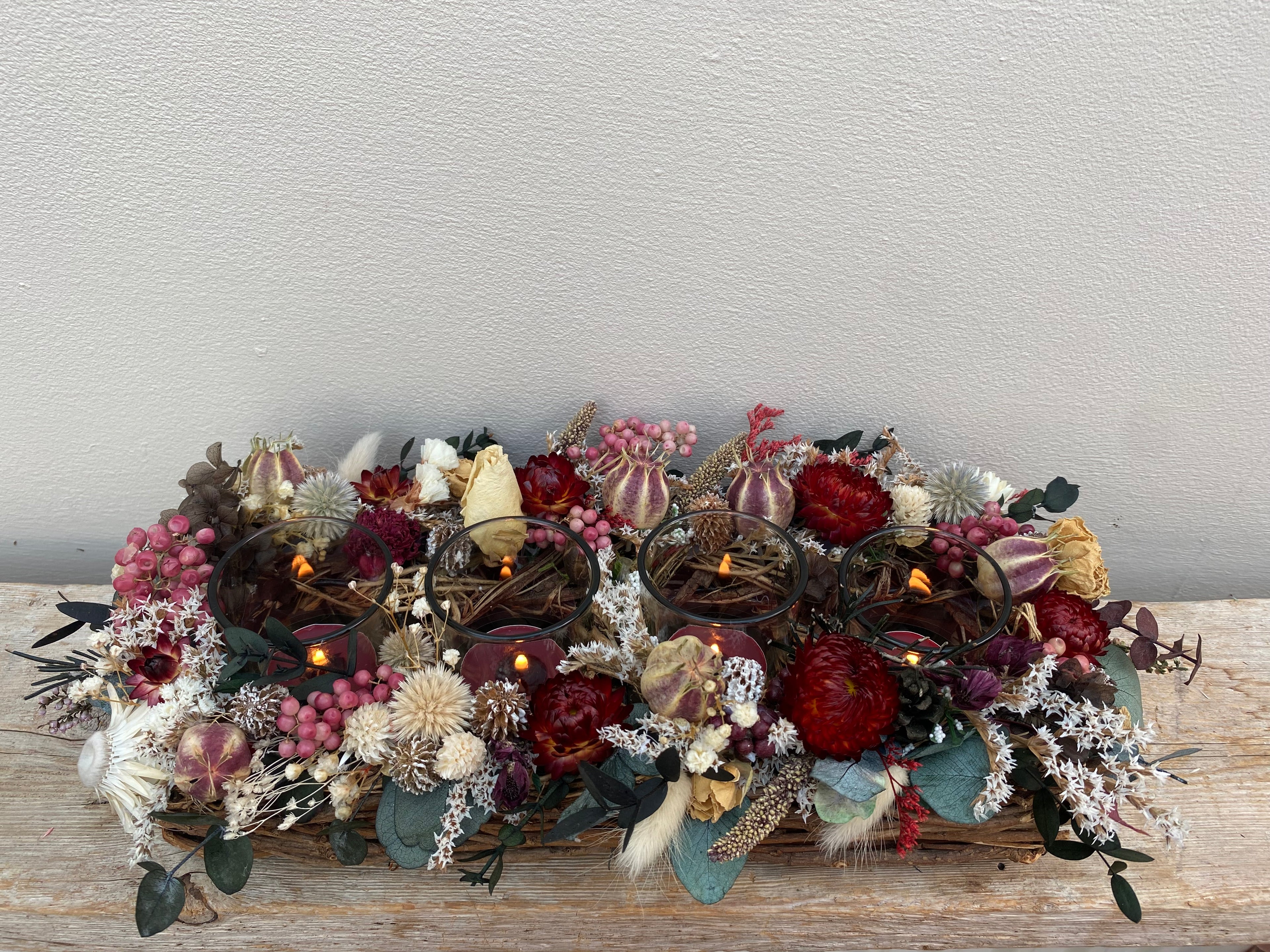Christmas Centerpiece Tealight holder