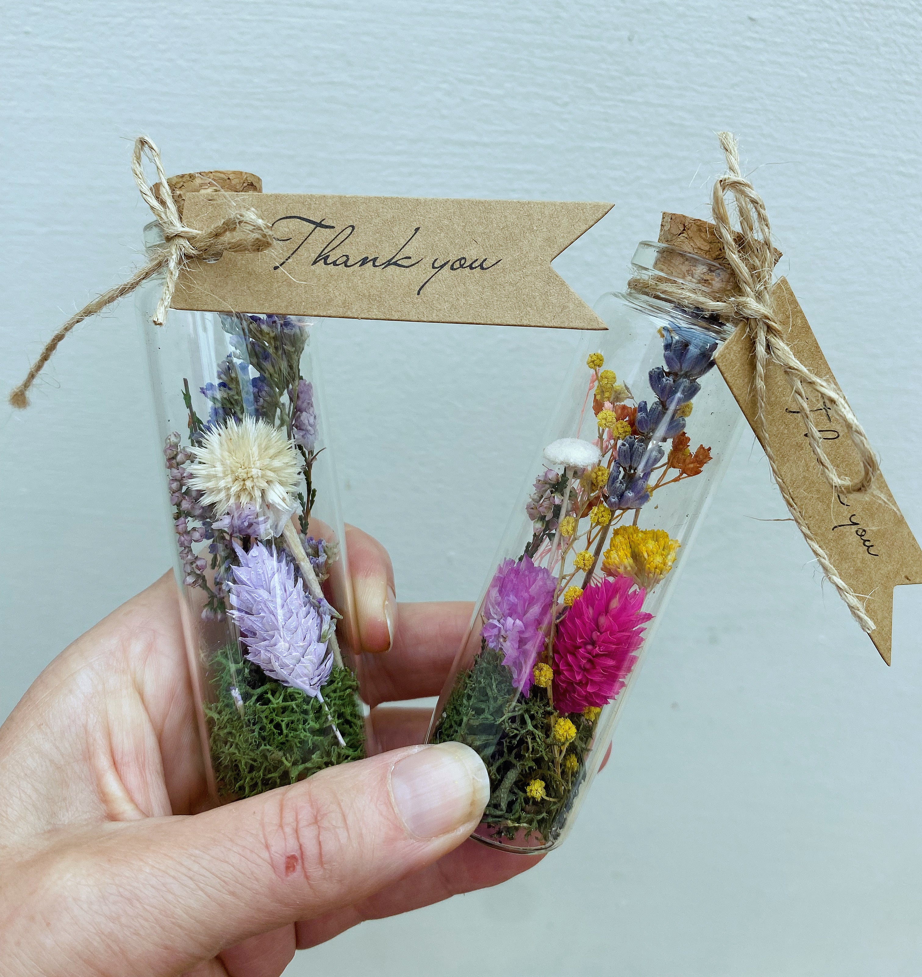 Mini cork Jars
