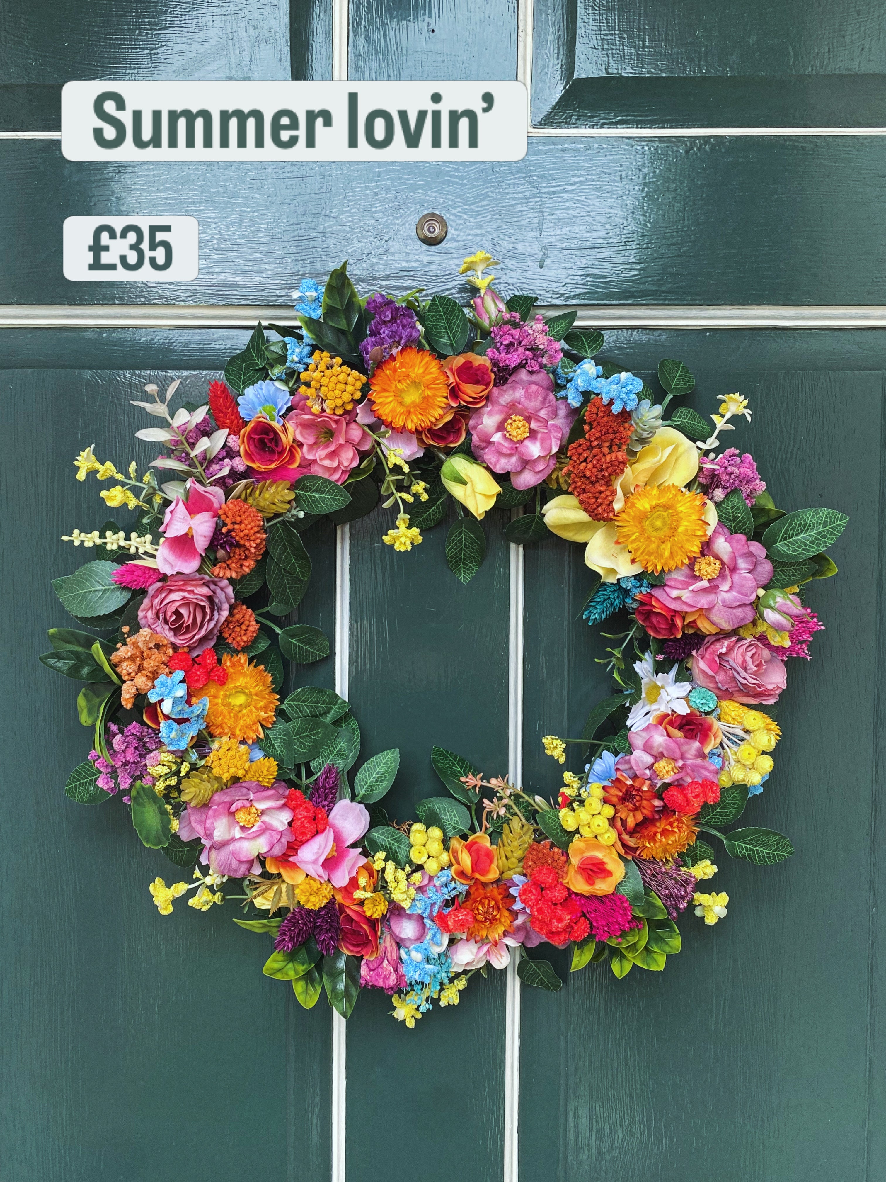 Summer wreath
