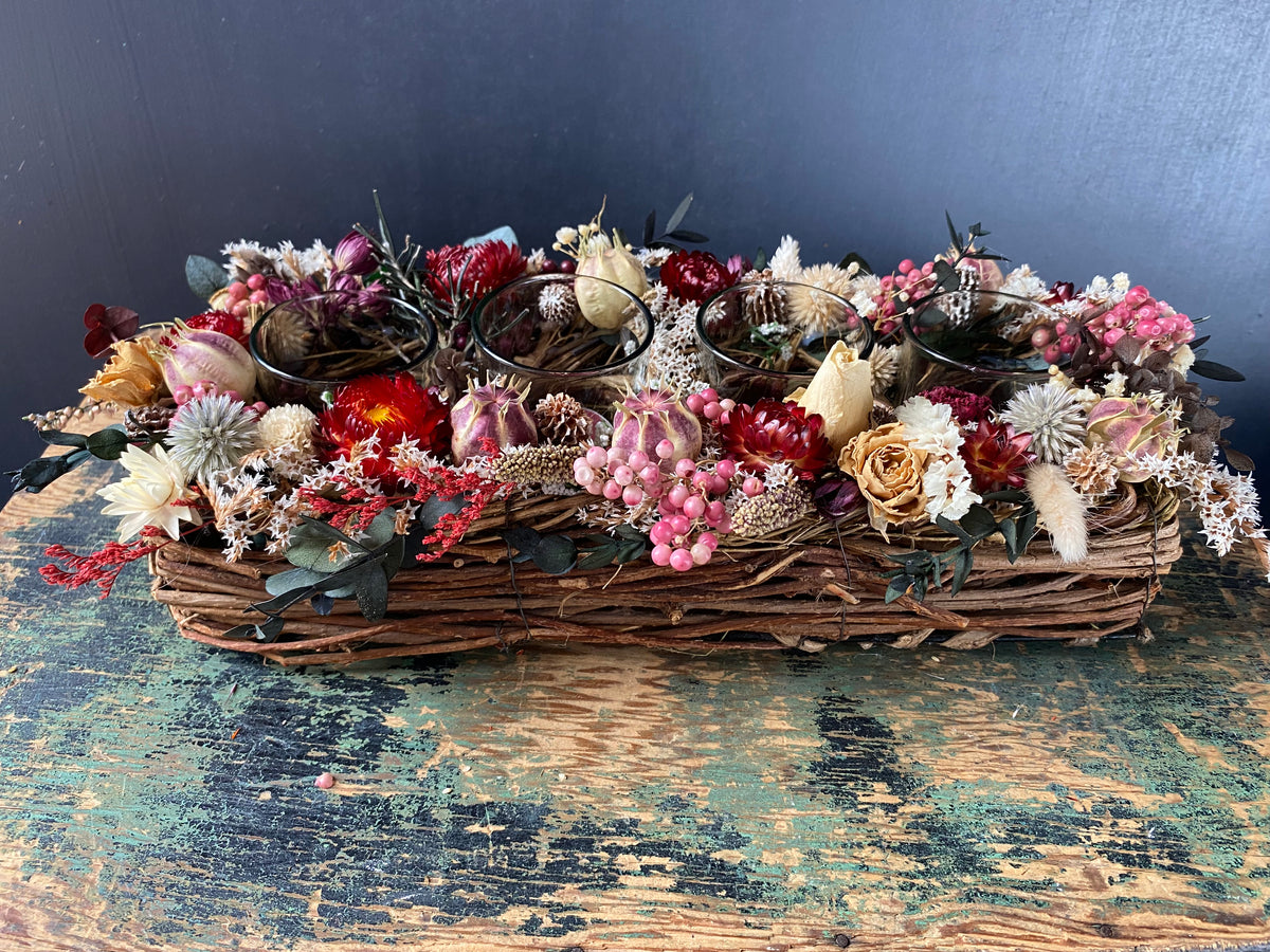 Christmas Centerpiece Tealight holder
