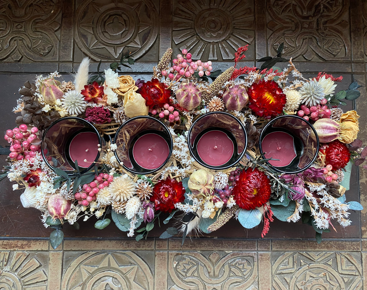 Christmas Centerpiece Tealight holder
